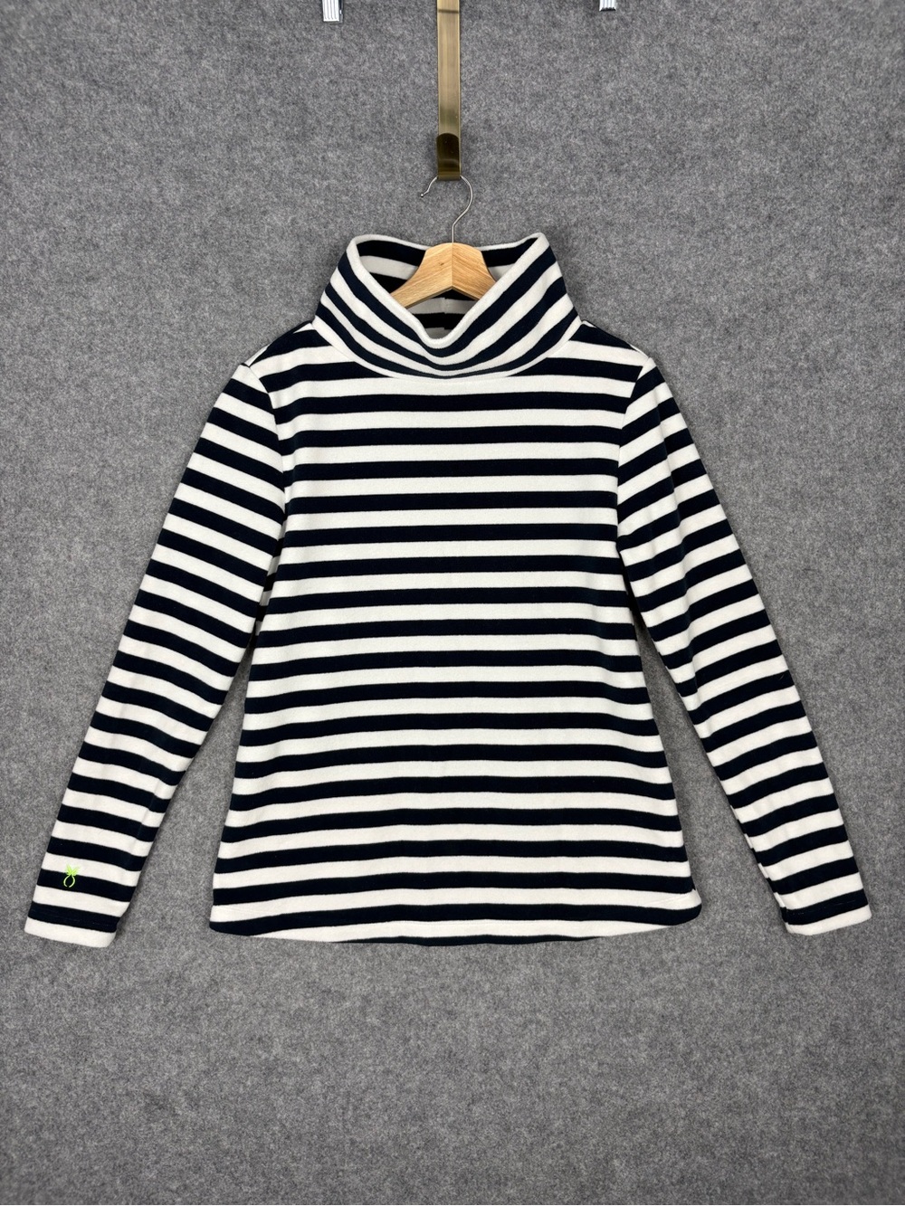 Dudley Stephens Park Slope Fleece Navy French Stripe Medium